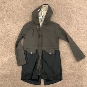 Sherpa lined Sun & Shadow coat